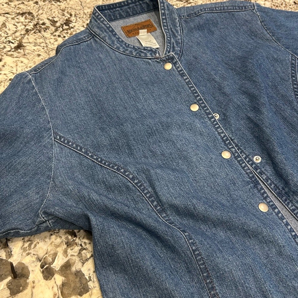 Vintage 90’s Pendleton Denim Maxi Dress - Picture 13 of 14